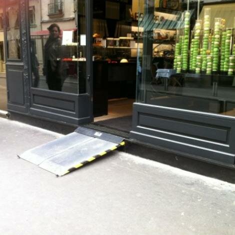 Rampes d'accès pour franchir jusqu'à 50cm